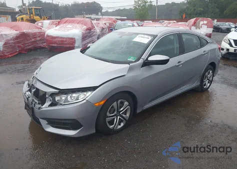 2016 Honda Civic Lx from USA, damaged, VIN 2HGFC2F5XGH574693